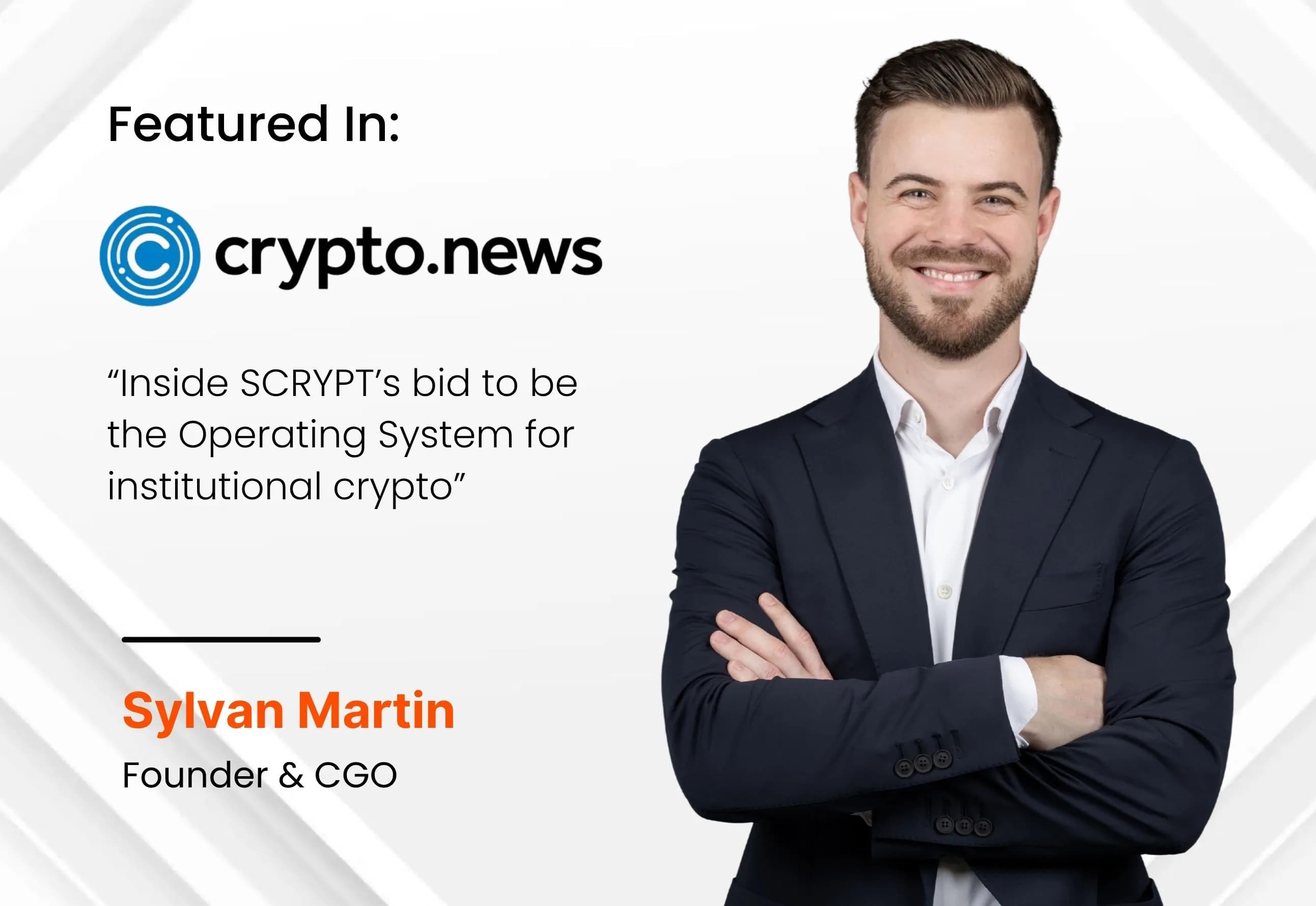 Inside SCRYPT’s bid to be the OS for Institutional Crypto